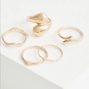 TORRID CROSSOVER GOLD RING Size Various